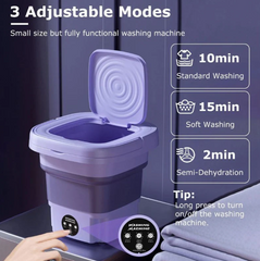 Portable Washing Machine with Drain Basket M2