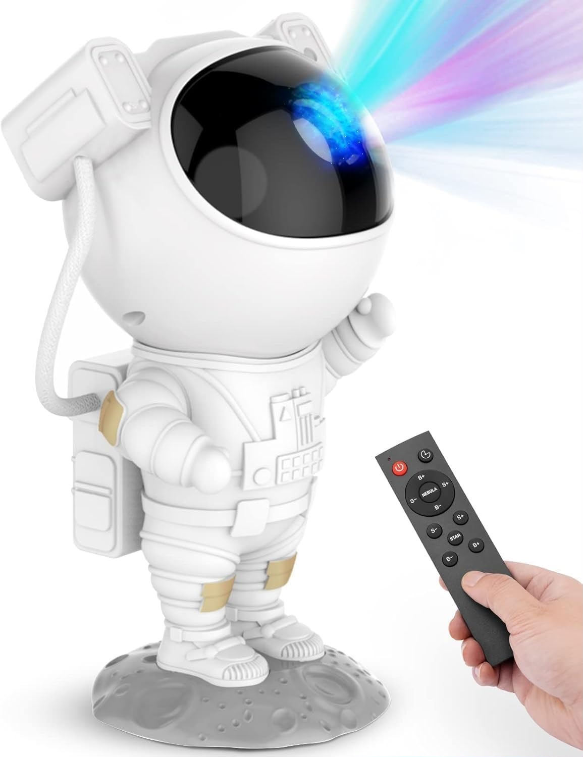 M2 Star Projector Astronaut Galaxy Light Projector, Kids Nebula Night Light, Remote Control and 360°Rotation Magnetic Head - Galaxy Projector Night Light