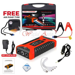R1  High Power Car Jump Starter With Air Compressor