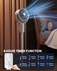 j1 Today Standing Fan for Bedroom